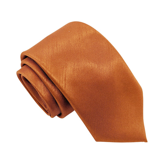 Ochre Shantung Wedding Tie