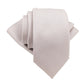 Pearl Silver Woven Wedding Tie