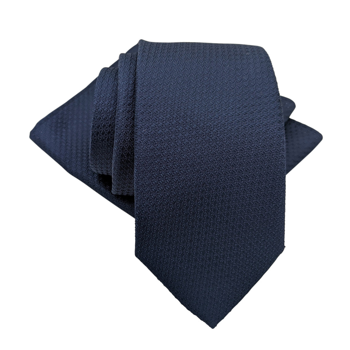 Midnight Woven Wedding Tie