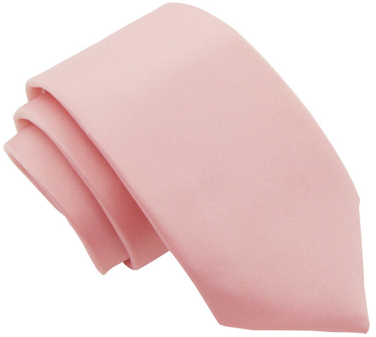 Pink Satin Fabric Swatch, Soft Pink Fabric Swatch for Men's Wedding Ties  and Accessories