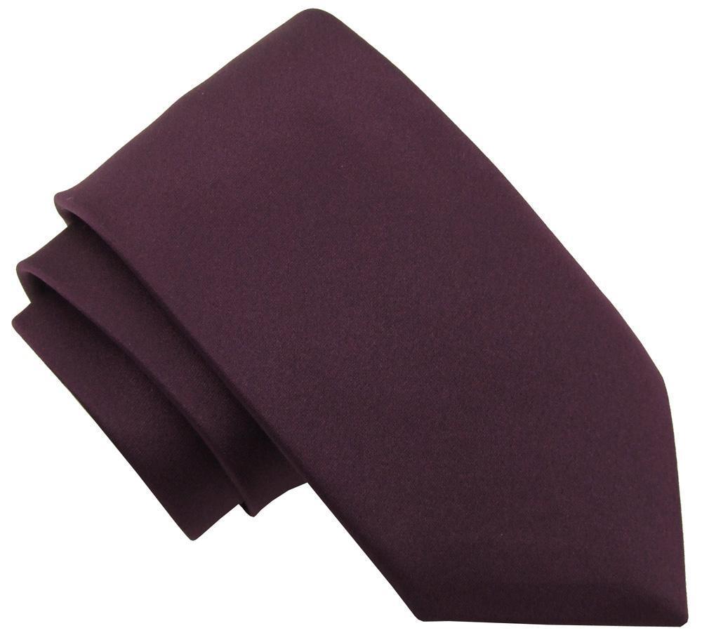 Plum Wedding Tie - Wedding