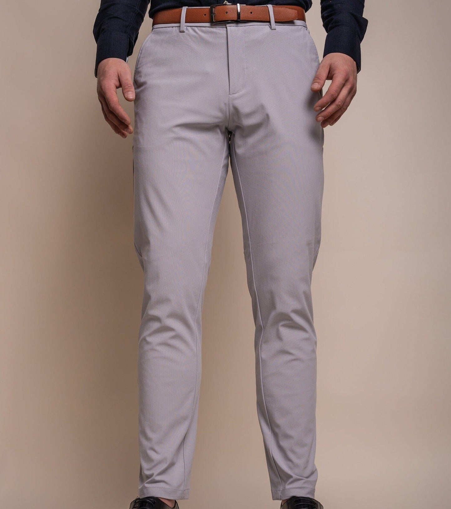 Reed Grey Trousers - Trousers - 30R - THREADPEPPER