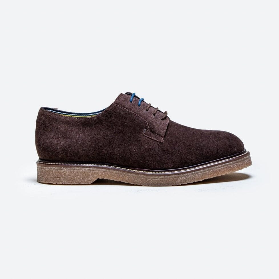 Richmond Brown Suede Shoes - Shoes - 7 - THREADPEPPER