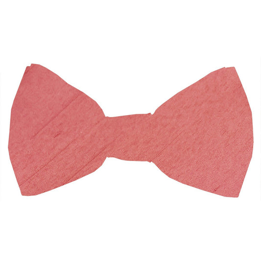 Rustic Rose Shantung Boys Bow Ties - Childrenswear - Neckstrap - Swagger & Swoon