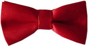 Scarlet Red Boys Bow Tie - Childrenswear