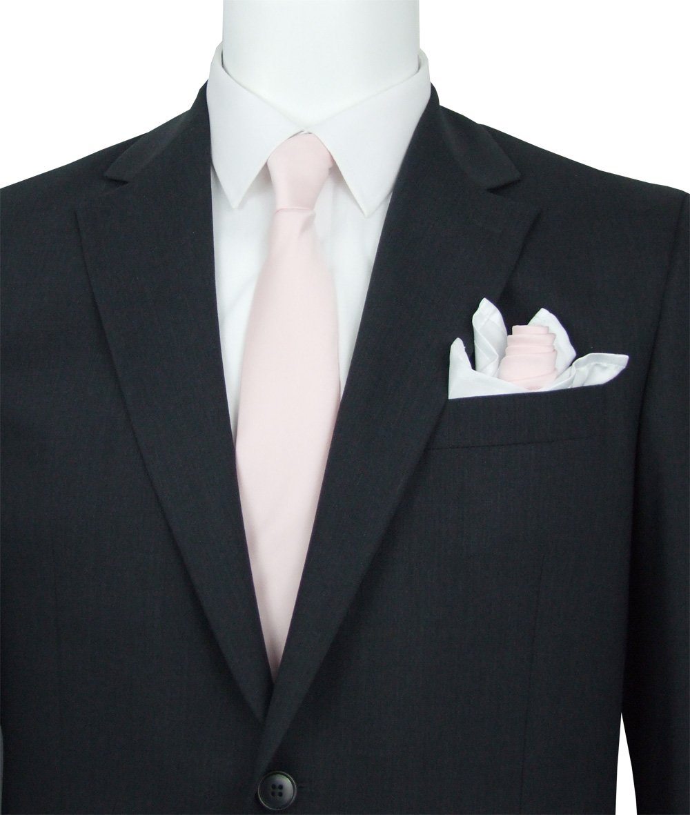 Shell Pink Pocket Square - Wedding