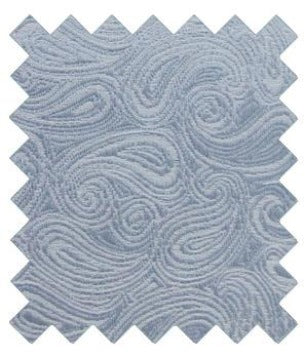 Silver Paisley Wedding Swatch - Wedding