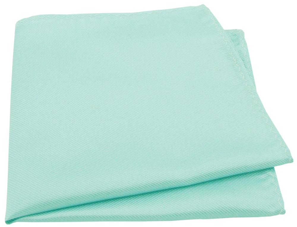 Spa Green Twill Pocket Square - Wedding