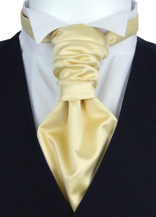 Straw Boys Pre-Tied Wedding Cravat - Wedding