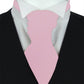 Suede Pink Pre-Tied Wedding Cravat - Wedding