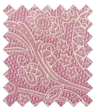 Pink Lace Paisley Wedding Swatch