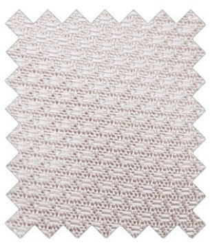 Pearl Silver Woven Wedding Swatch