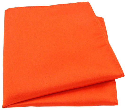 Tangerine Pocket Square - Wedding