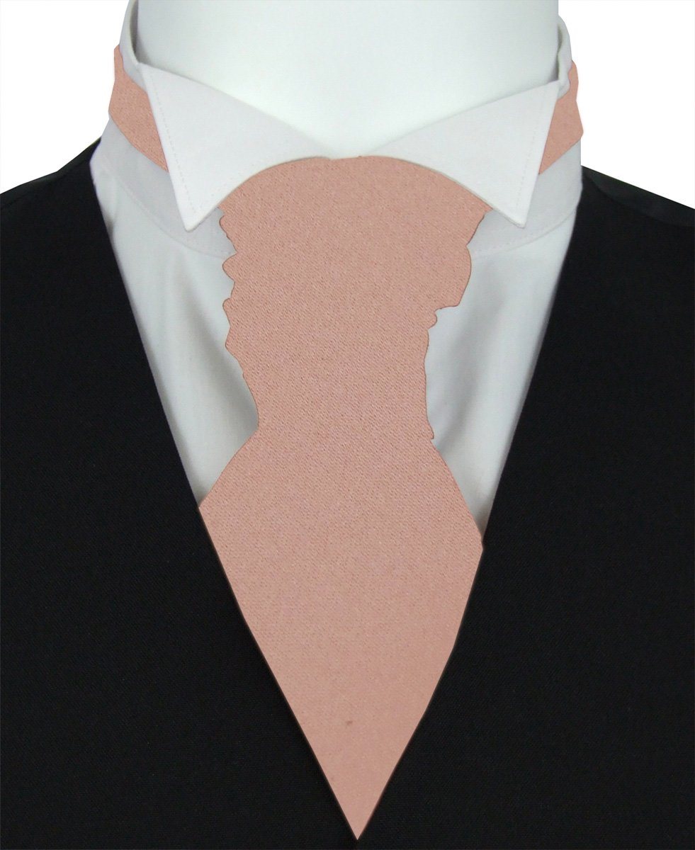 Taupe Boys Pre-Tied Wedding Cravat - Childrenswear