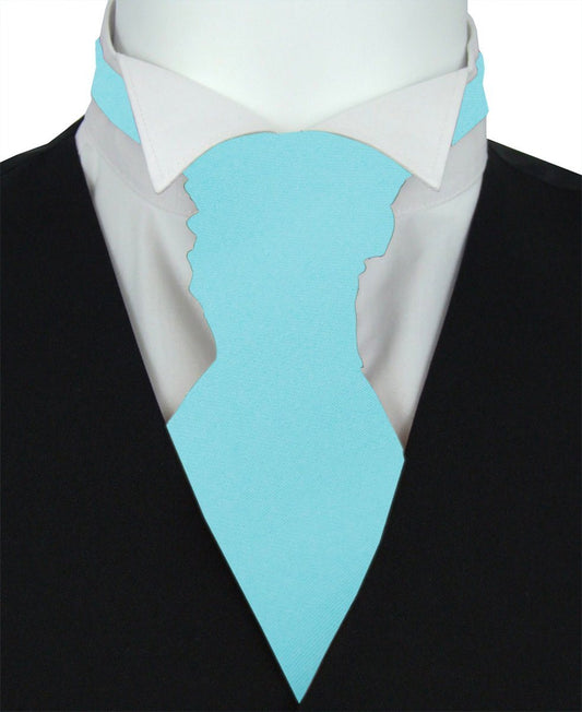 Topaz Pre-Tied Wedding Cravat - Wedding