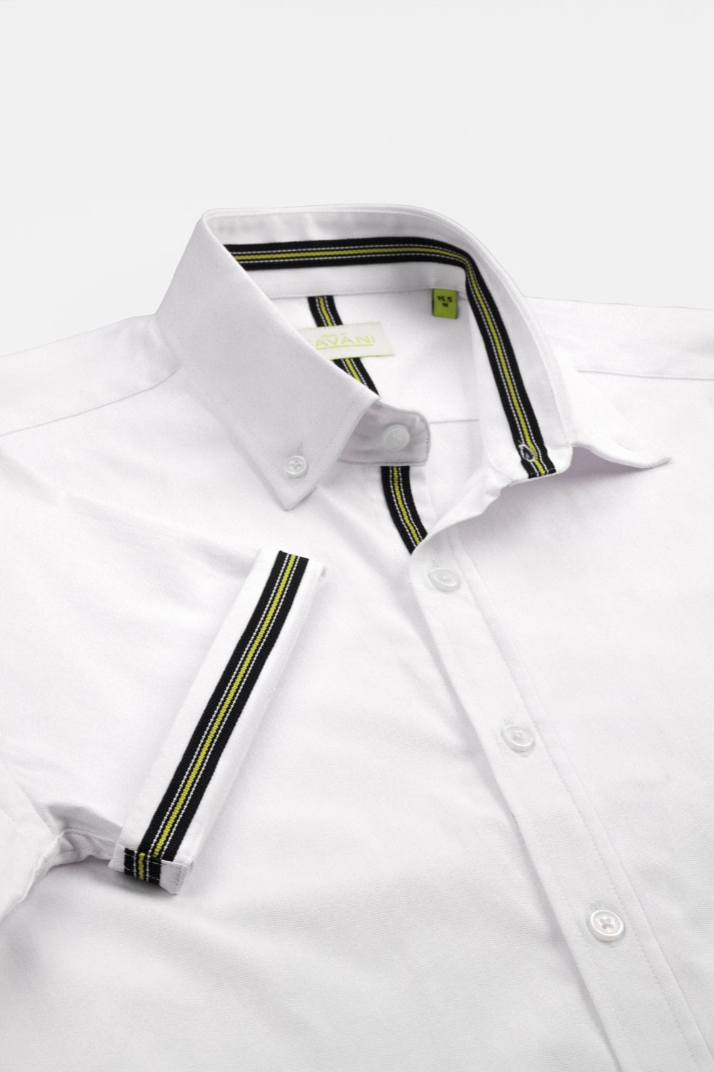 Vito White Short Sleeve Shirt - Shirts - S - THREADPEPPER