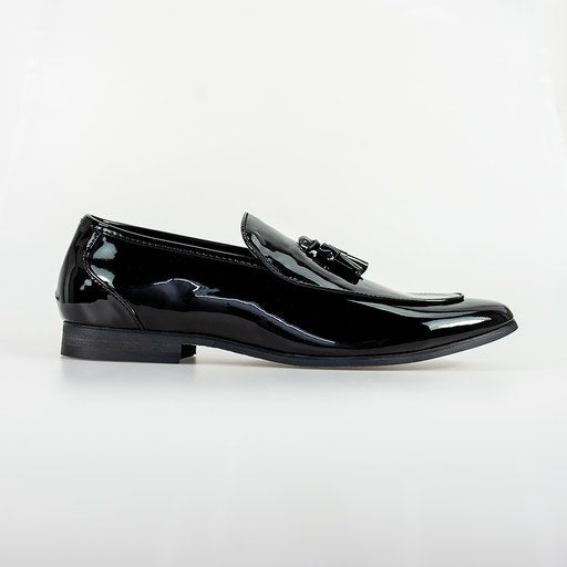 Walter Black Patent Loafer - Shoes - 7 - THREADPEPPER